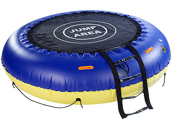 4in1-Trampolin für Wasser und Garten / Trampolin