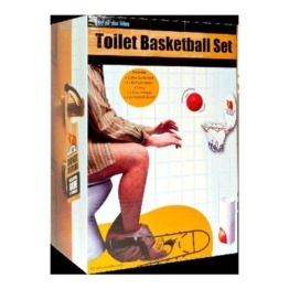 Mini Basketball Set für Toilette