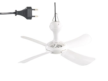 Mobiler Decken-Ventilator VT-151.D mit Aufhänger, 53 cm, 12 W / Deckenventilator